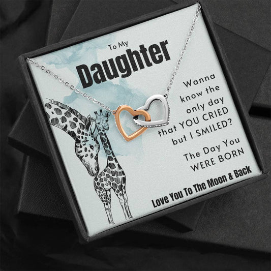 Daughter Necklace - You Cried I Smiled