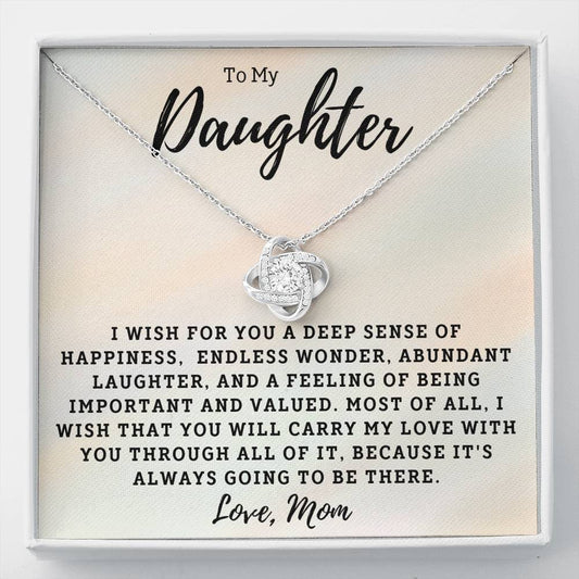 Daughter Necklace - I Wish For You