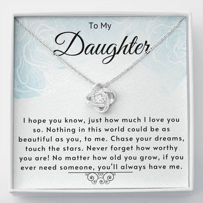 Daughter You'll Always Have Me Necklace