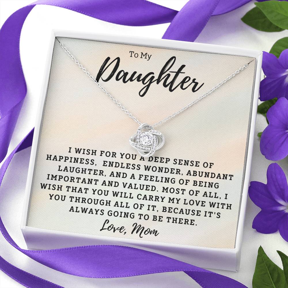 Daughter Necklace - I Wish For You