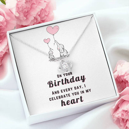 Happy Birthday Daughter - celebrate you | Birthday Gift for Daughter | Daughter Necklace | Birthday gift for Daughter | Daughter Birthday gift
