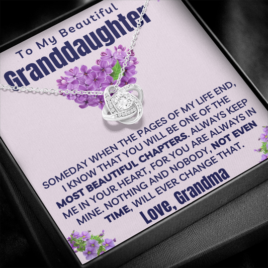 My Beautiful Granddaughter Necklace - One of Most Beautiful Chapters (162.lk.320-1)