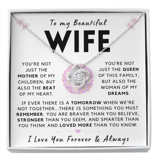 My Beautiful Wife Necklace - Beat of My Heart (189.lk.27)