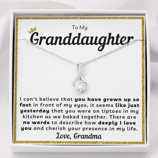My Granddaughter Necklace - How Fast You've Grown Up (162.al.34)