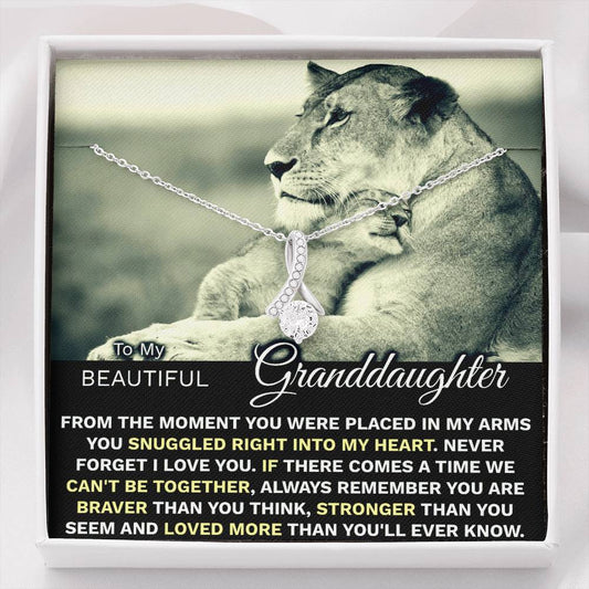 My Granddaughter Necklace - Snuggled Right In (162.al.12)