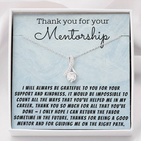 Mentor necklace - Always be grateful