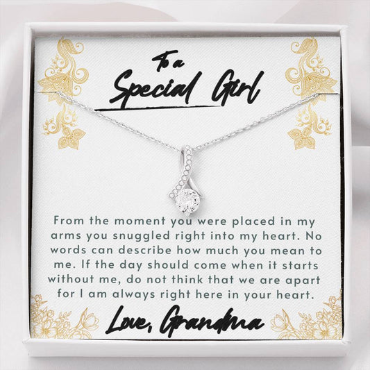 My Granddaughter Necklace - Snuggled Right In (162.al.1)