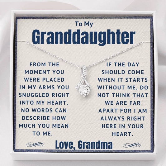 My Granddaughter Necklace - Snuggled Right In (162.al)