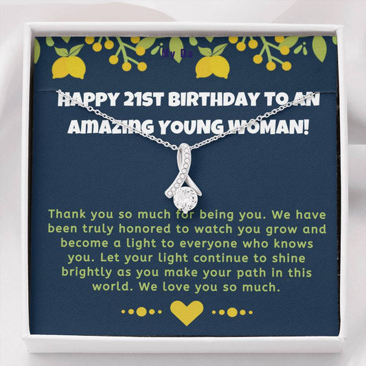 21st Birthday Gift For Her | Happy 21st Birthday To An Amazing Young Woman