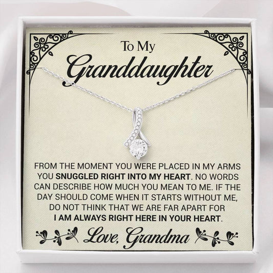 My Granddaughter Necklace - Snuggled Right In (162.al.9)