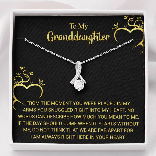 My Granddaughter Necklace - Snuggled Right In (162.al.8)