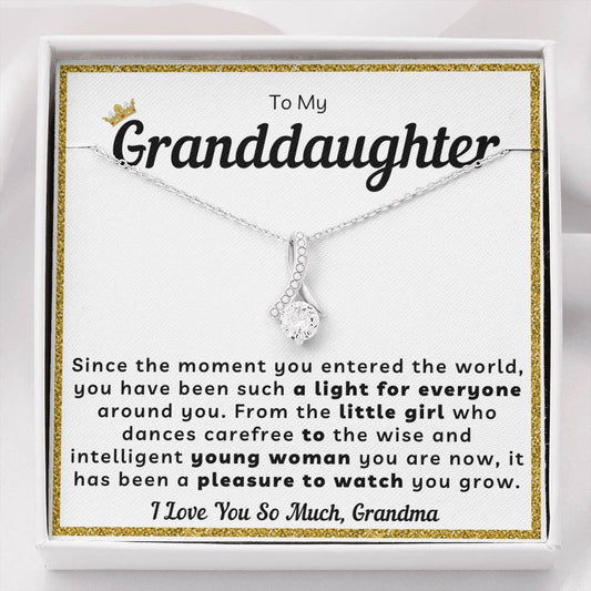 My Granddaughter Necklace - Such A Light For Everyeone (162.al.37)