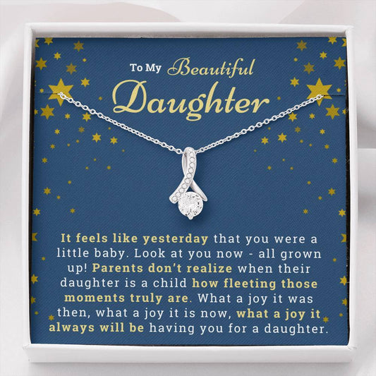 My Beautiful Daughter - how fleeting those moments are - Necklace