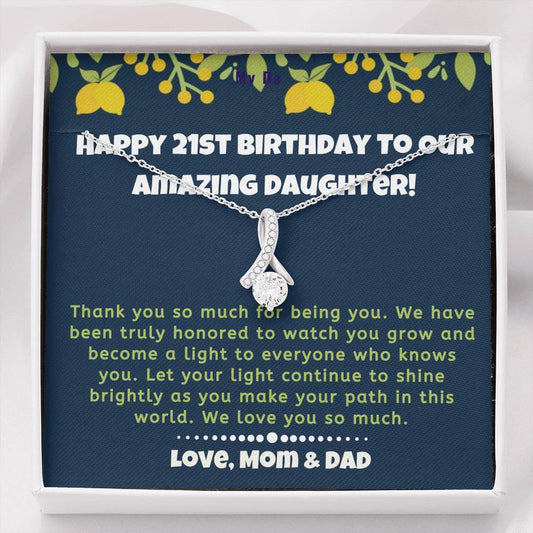 21st Birthday Gift For Daughter | Happy 21st Birthday To Our Amazing Daughter
