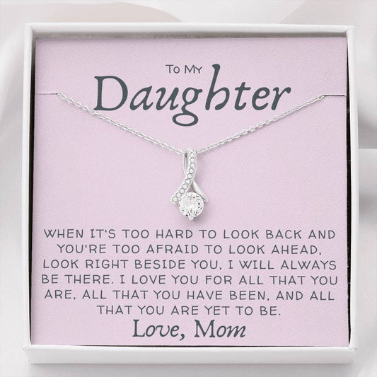 Daughter Necklace - I Will Always Be Next To You
