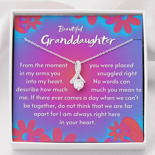 My Granddaughter Necklace - Snuggled Right In (162.al.6)
