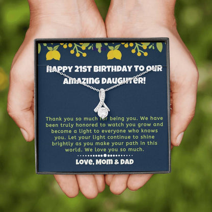 21st Birthday Gift For Daughter | Happy 21st Birthday To Our Amazing Daughter