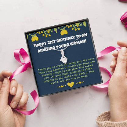 21st Birthday Gift For Her | Happy 21st Birthday To An Amazing Young Woman