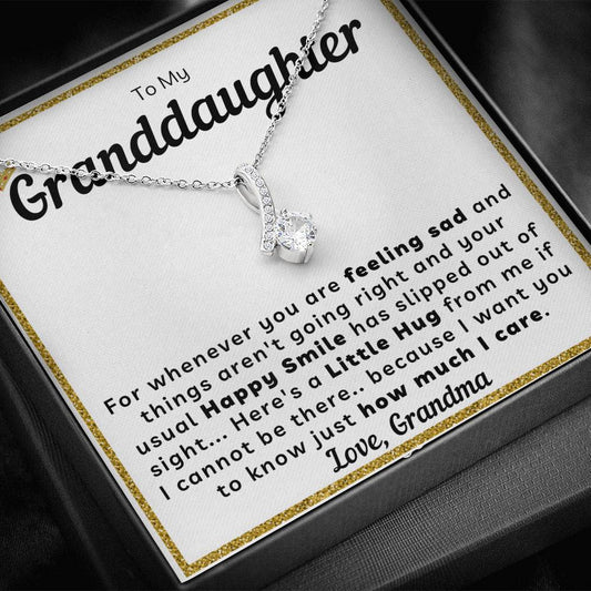 My Granddaughter Necklace - A Little Hug (162.al.47)