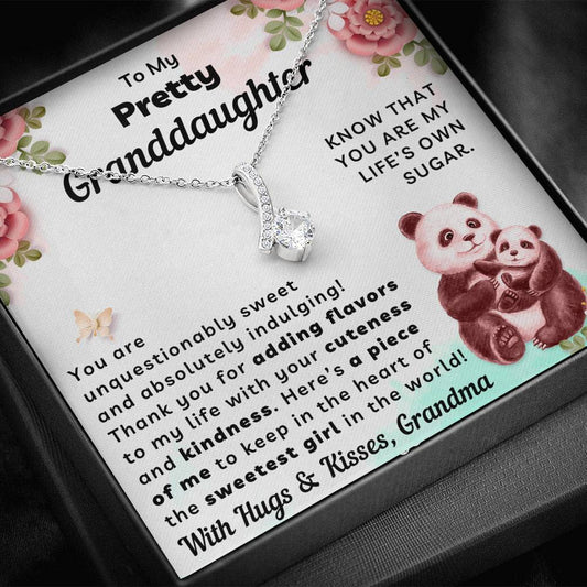 My Granddaughter Necklace - My Life's Own Sugar (162.al.40)