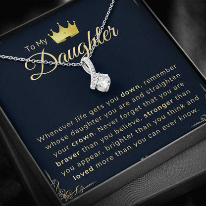Daughter Necklace - Remember Whose Daughter You Are