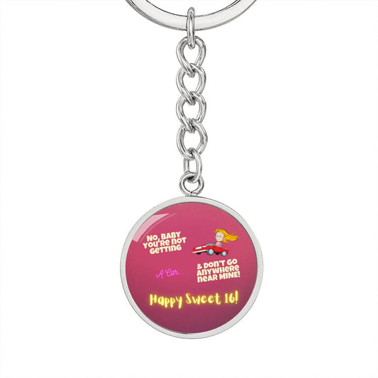 New Driver Gift Keychain | Happy Sweet 16 gift for Daughter | 16th Birthday Gift for Daughter | Happy 16th Birthday gift for Daughter