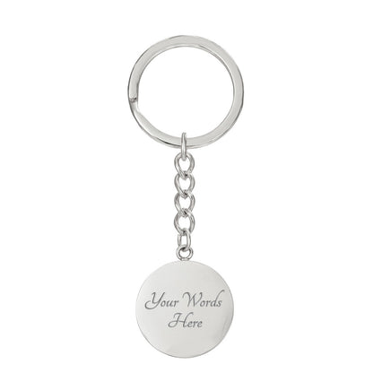 New Driver Keychain Pendant | Happy Sweet 16 gift for Daughter | 16th Birthday Gift for Daughter | Keychain Pendant for Daughter | Parent to Daughter
