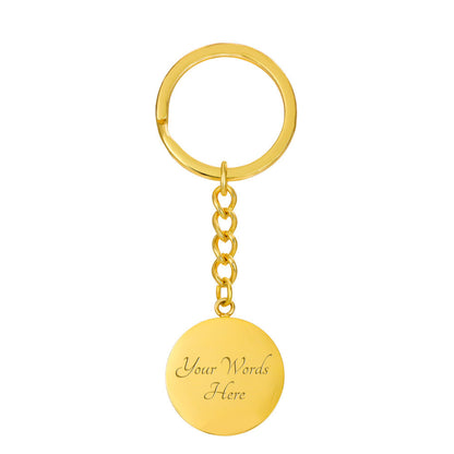 New Driver Keychain Pendant | Happy Sweet 16 gift for Daughter | 16th Birthday Gift for Daughter | Keychain Pendant for Daughter | Dad/Mom to Daughter