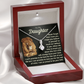 Daughter This Old Lion Will Always Have Your Back Necklace (d.lk.006)