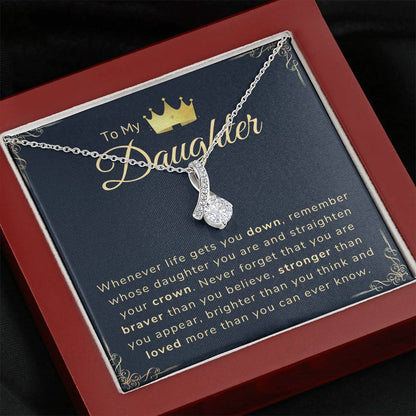 Daughter Necklace - Remember Whose Daughter You Are