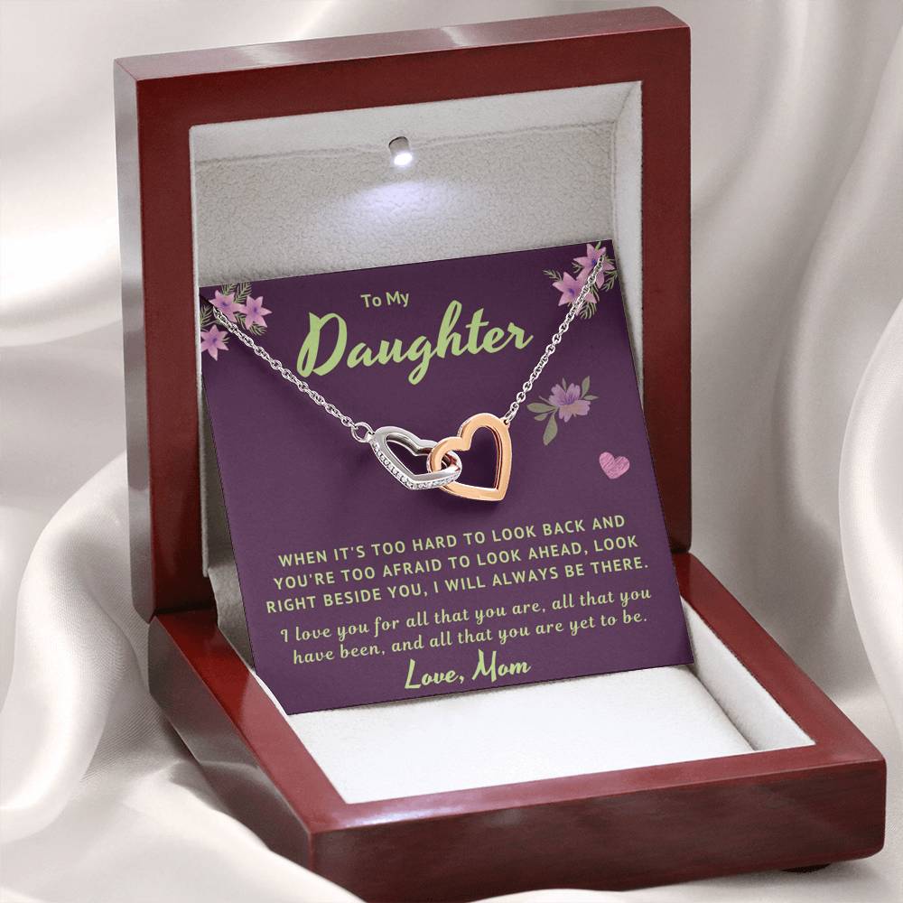 Daughter Necklace - I Love You For All That You Are