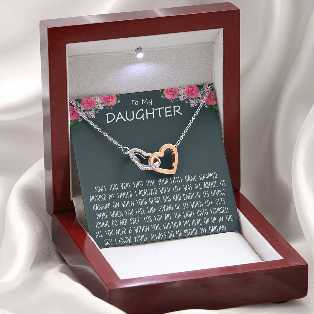 Daughter Necklace - You'll Do Me Proud