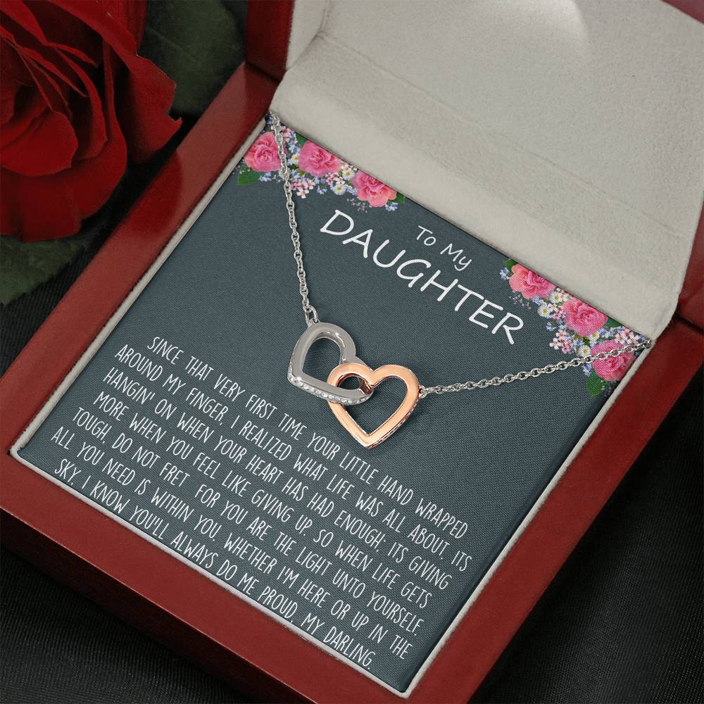 Daughter Necklace - You'll Do Me Proud