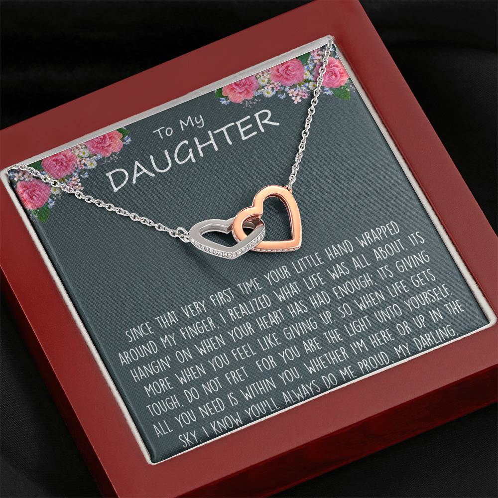 Daughter Necklace - You'll Do Me Proud