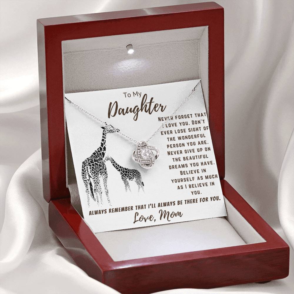Daughter - Never Forget That I Love You - Necklace