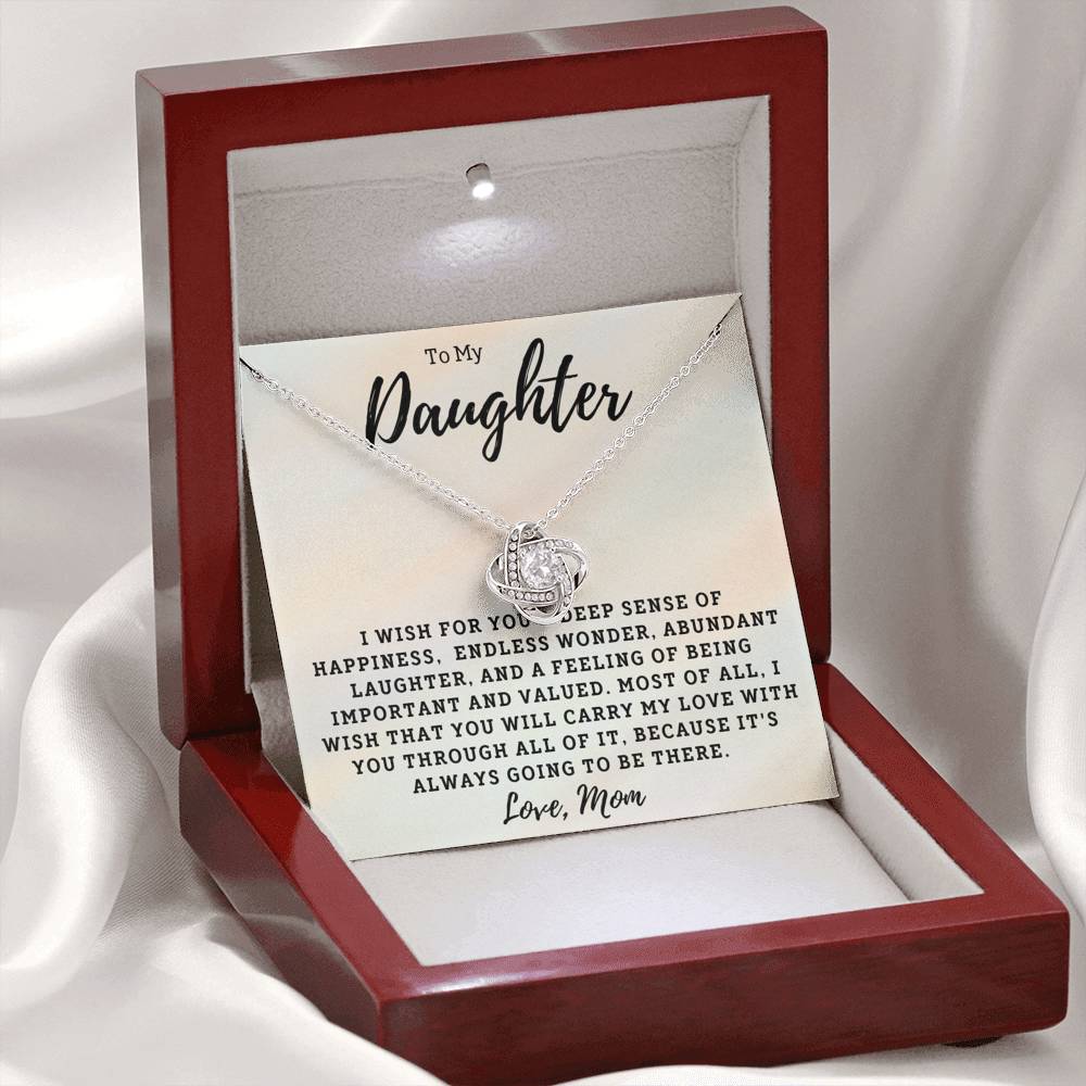 Daughter Necklace - I Wish For You