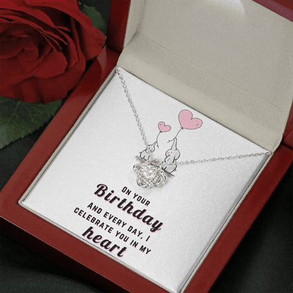 Happy Birthday Daughter - celebrate you | Birthday Gift for Daughter | Daughter Necklace | Birthday gift for Daughter | Daughter Birthday gift
