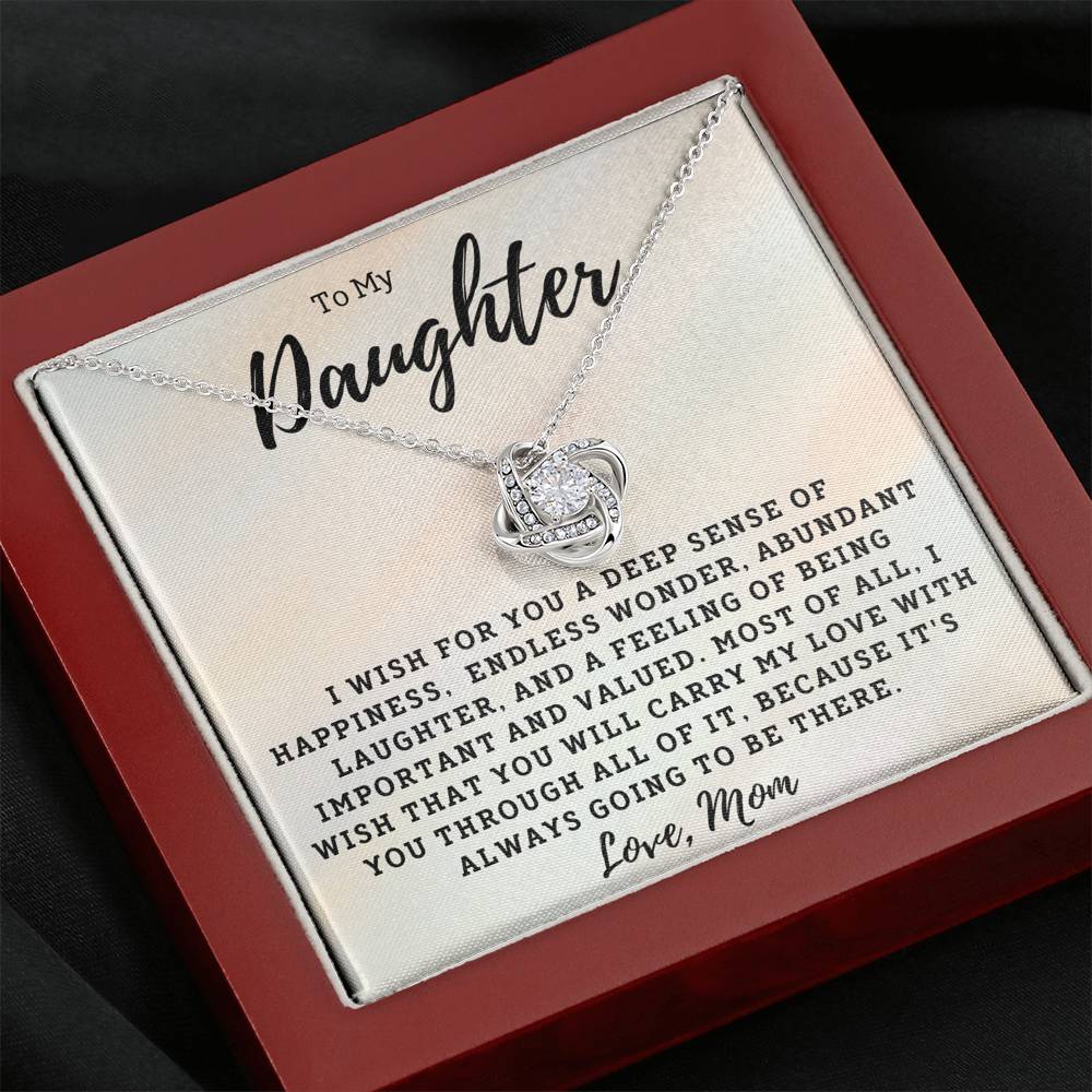 Daughter Necklace - I Wish For You