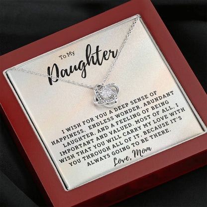Daughter Necklace - I Wish For You