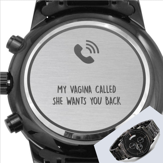 Long Distance Him Gift | Long Distance Relationship Gift For Him | One Year Anniversary Gifts For Him | MY VAGINA CALLED SHE WANTS YOU BACK