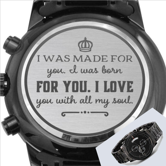 One Year Anniversary Gifts For Boyfriend | Anniversary gifts for boyfriend 1 year | Relationship Watch Men | Romantic Gifts for him
