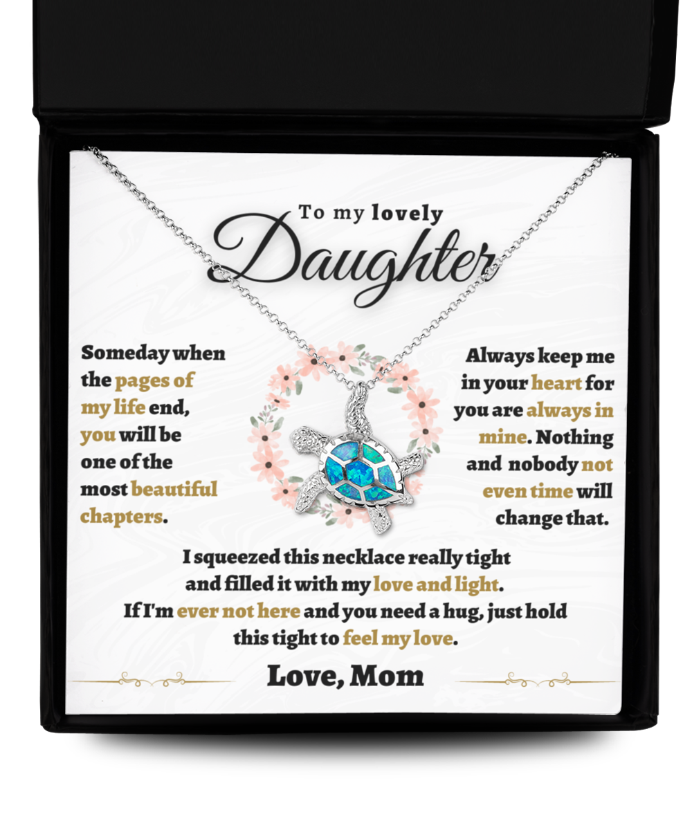 Daughter Most Beautiful Chapter Necklace