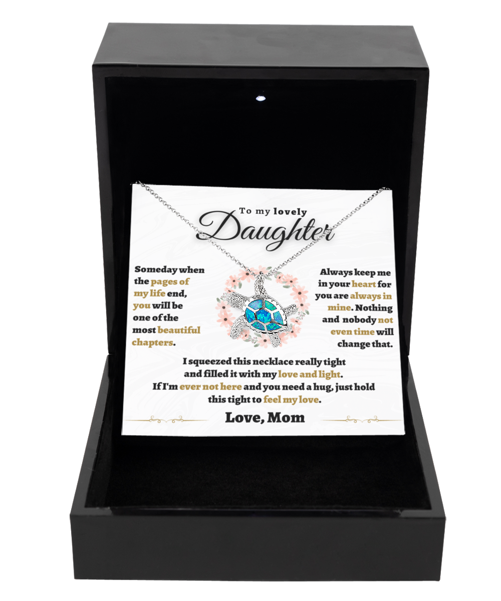 Daughter Most Beautiful Chapter Necklace