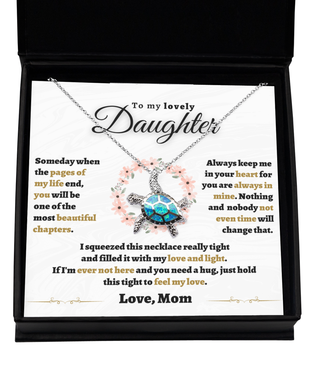 Daughter Most Beautiful Chapter Necklace